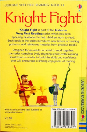 Knight Fight Usborne Very First Reading Books and You