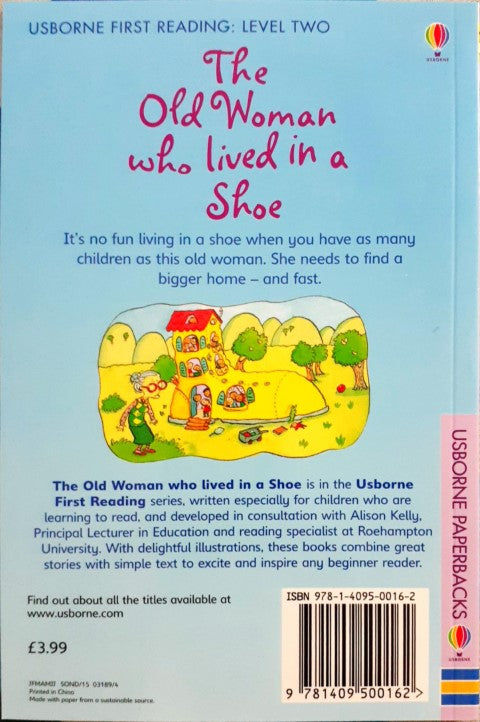 The Old Woman Who Lived In A Shoe - Usborne First Reading
