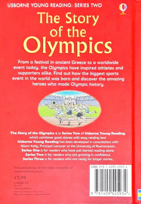 Usborne Young Reading Series Two : The Story Of The Olympics (HC)