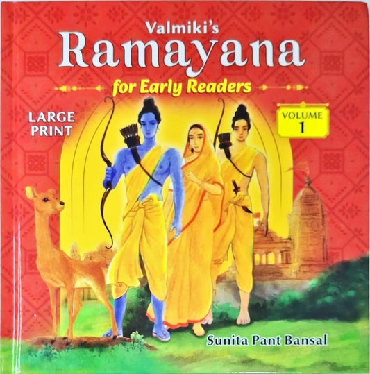 Valmiki's Ramayana for Early Readers : Volume 1 | Hardcover