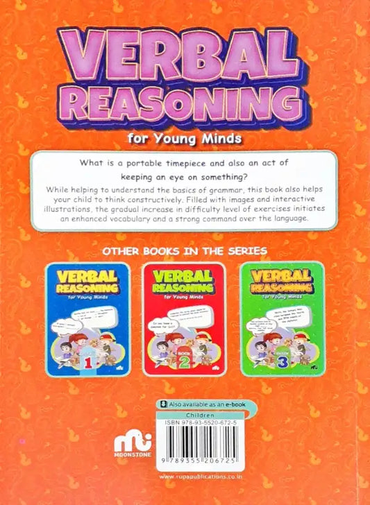 Verbal Reasoning for Young Minds Book 4