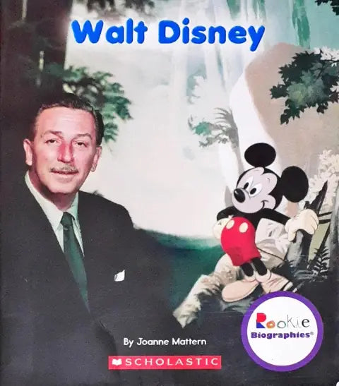 Rookie Biographies Walt Disney (P)