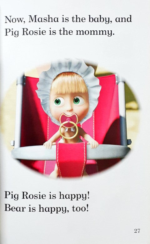 Ladybird Readers Level 1 Masha And The Bear Washing Day