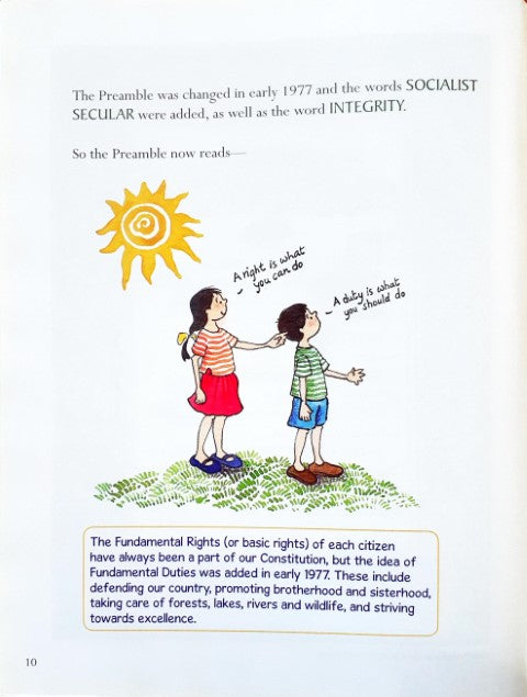 We The Children Of India The Preamble To Our Constitution (P)