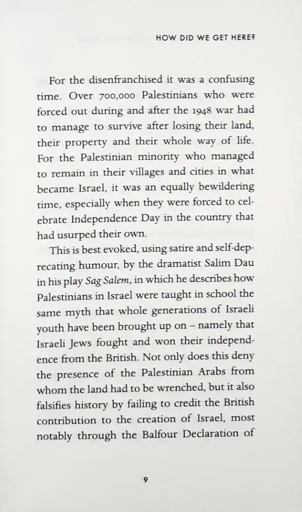 What Does Israel Fear from Palestine?