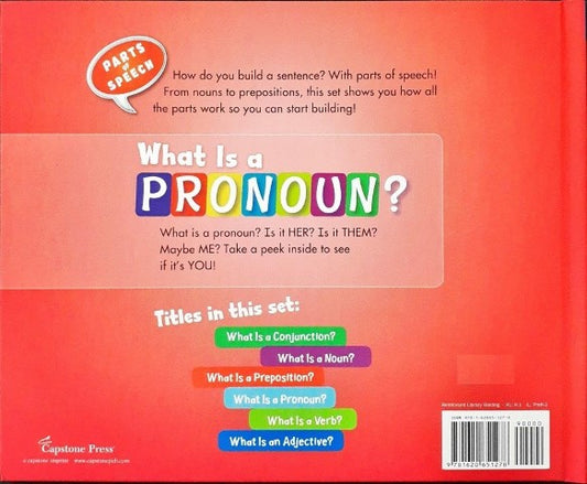 Parts Of Speech What Is A Pronoun