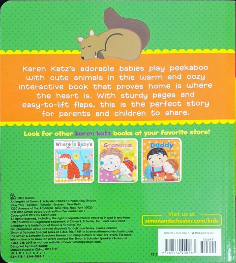 Where Is Baby’s Home? - A Karen Katz Lift The Flap Book