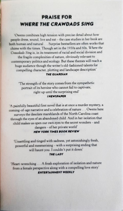 Where The Crawdads Sing