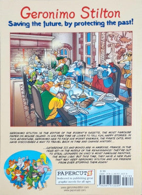 Who Stole The Mona Lisa - Geronimo Stilton Graphic Novel Book 6