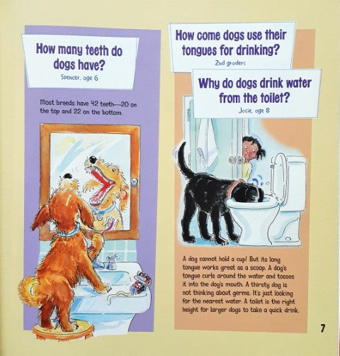 Kids Questions Why Do Dogs Drool And Other Questions Kids Have About Dogs