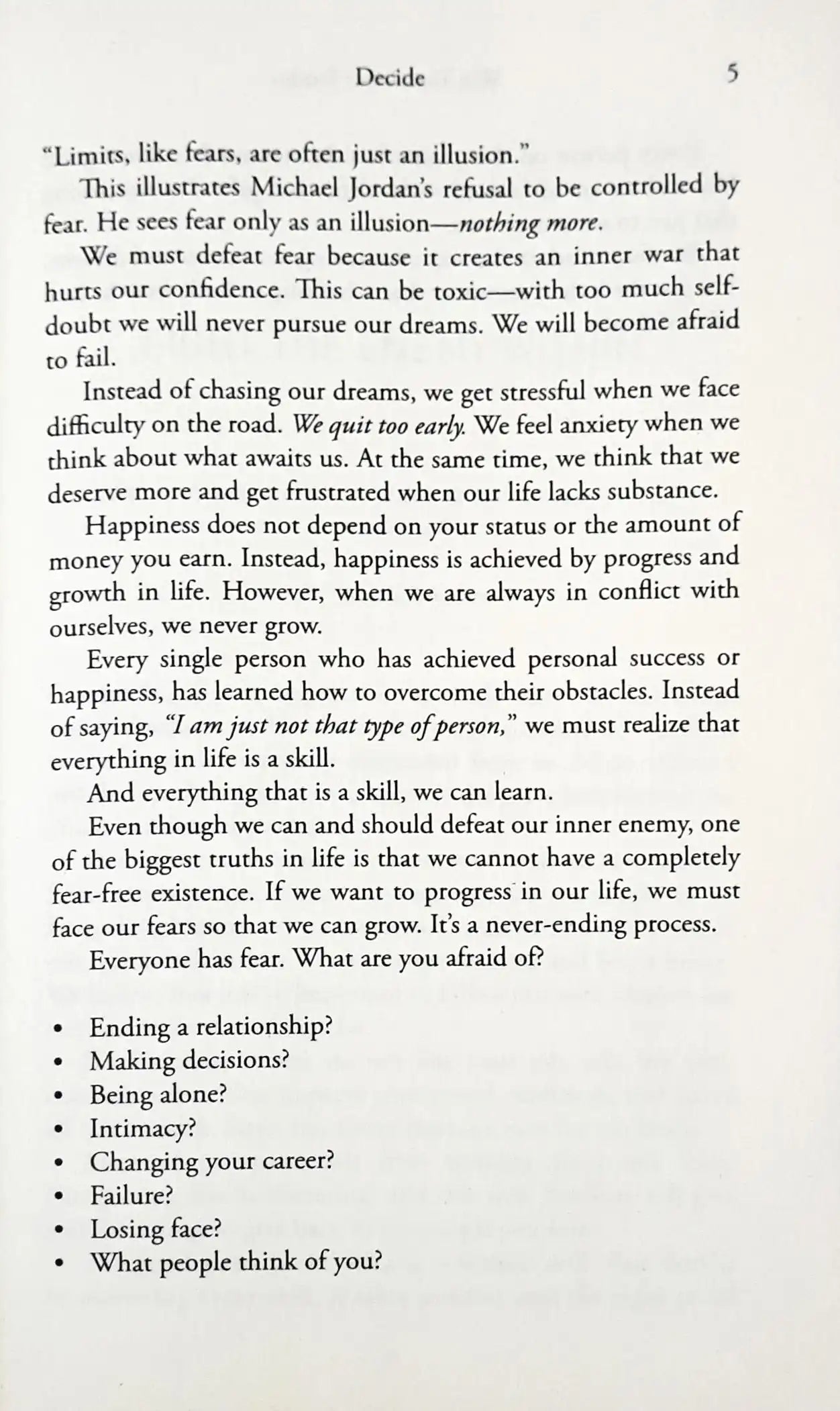 Win Your Inner Battles