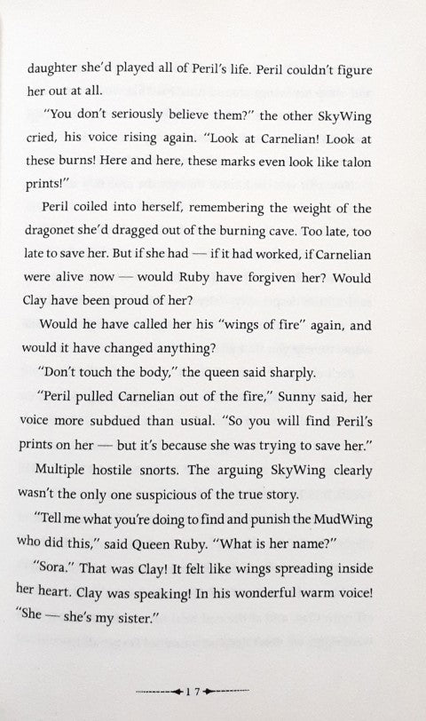 Wings of Fire Book 8 Escaping Peril (P)