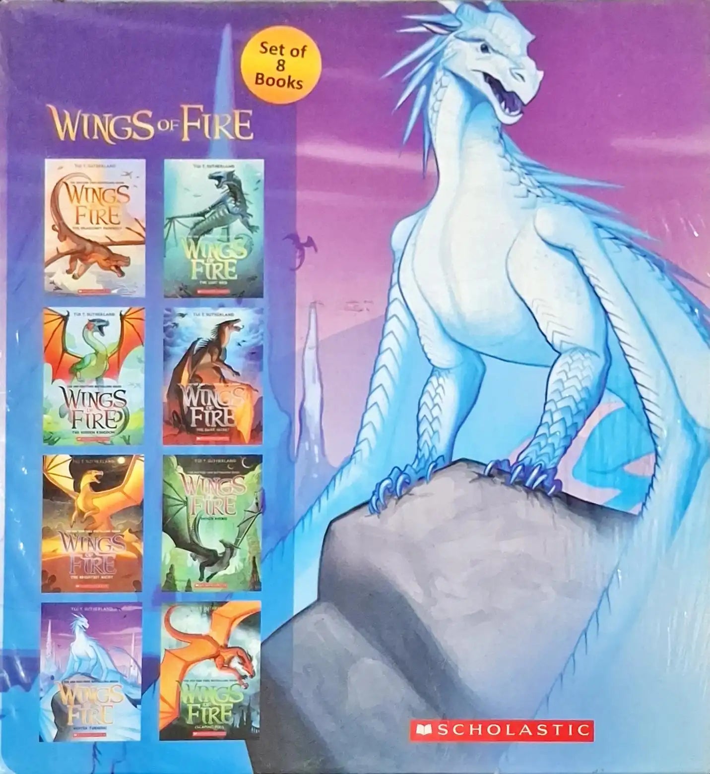 Wings of Fire Box Set #1 : Books 1 to 8 | Set of 8 Books