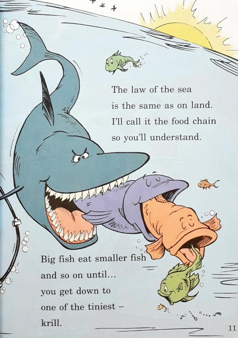 Dr Seuss Wish For A Fish All About Sea Creatures
