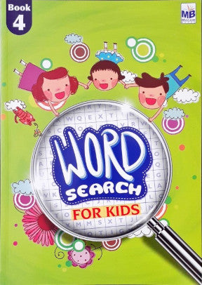 Word Search for Kids Book - 4