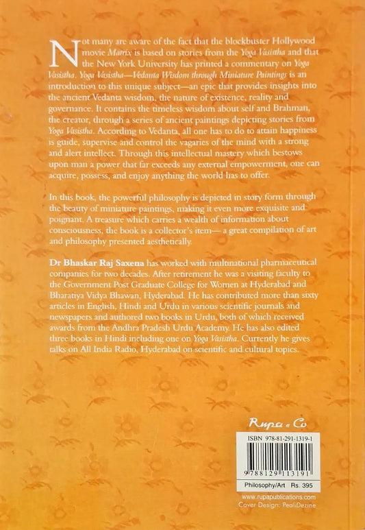 Yoga Vasistha : Vedanta Wisdom through Miniature Paintings