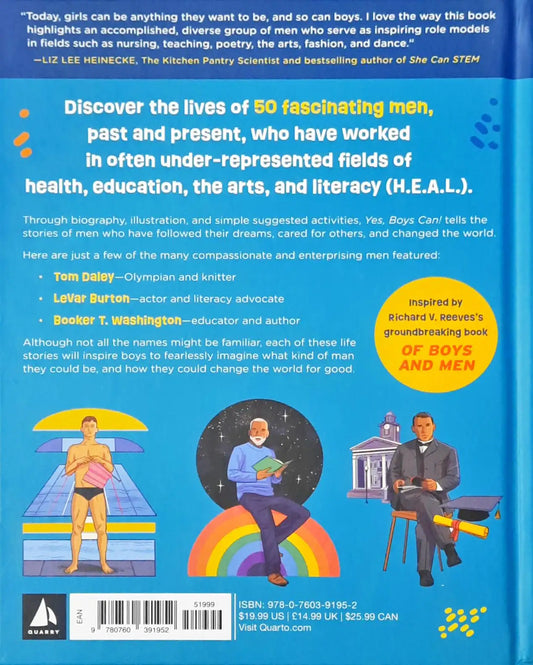 Yes, Boys Can!: Inspiring Stories of Men Who Changed the World