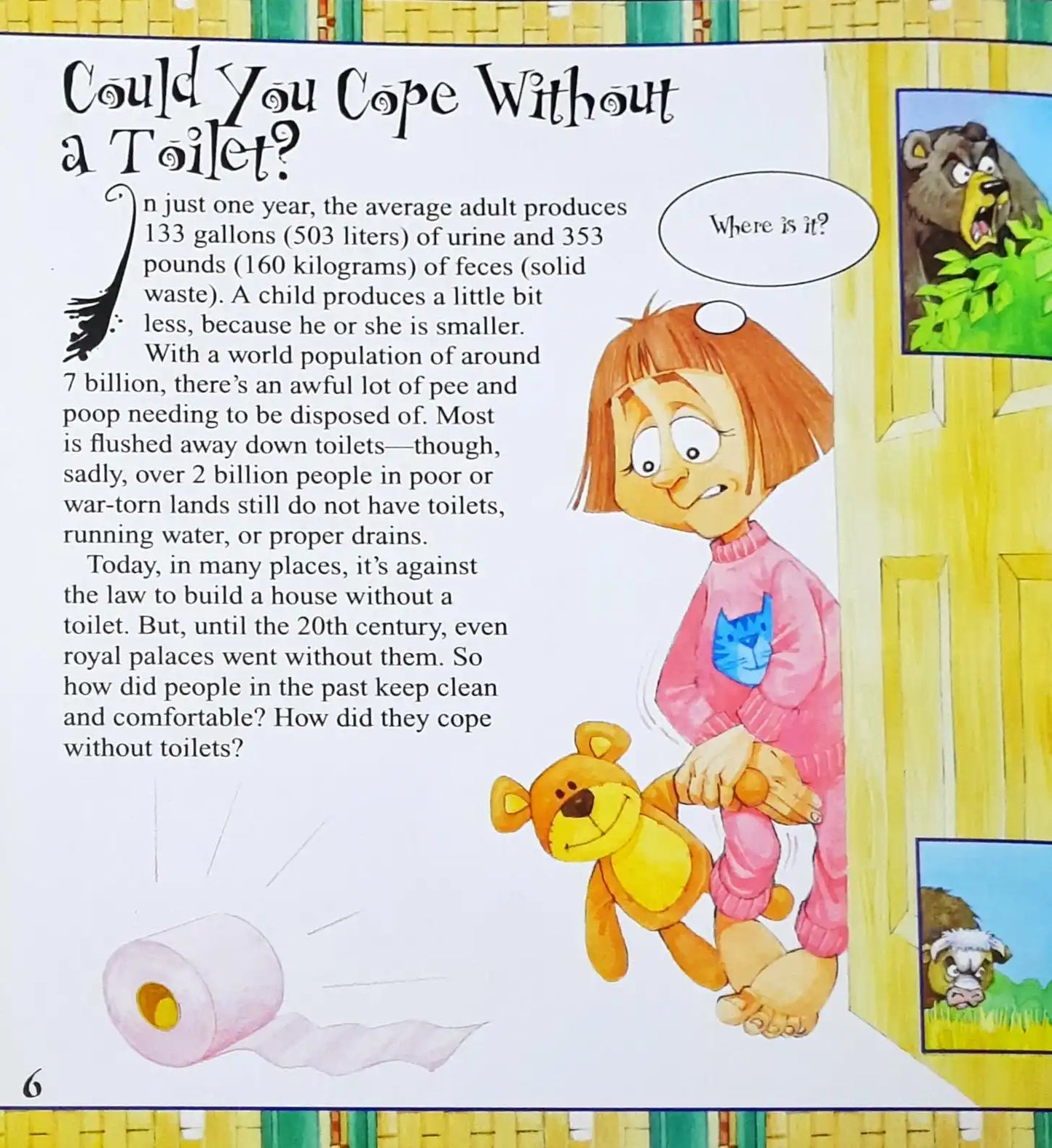 You Wouldn't Want To Live Without Toilets (P)