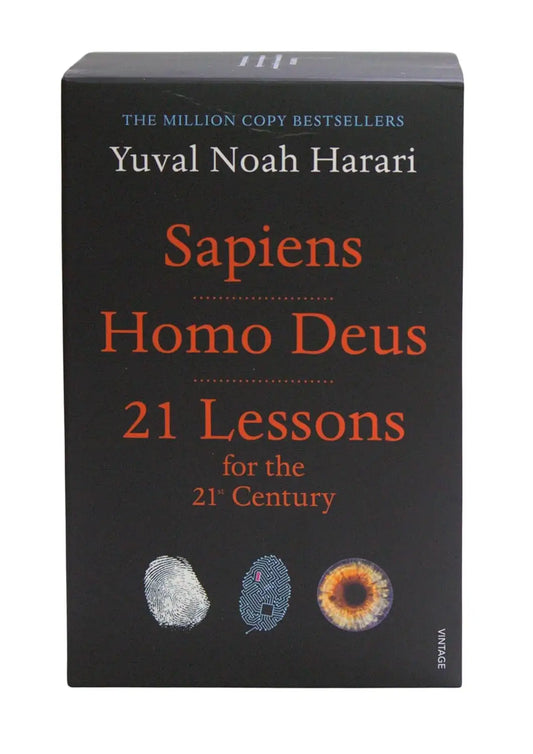 Yuval Noah Harari 3 Book Boxset : Sapiens | Homo Deus | 21 Lessons for the 21st Century