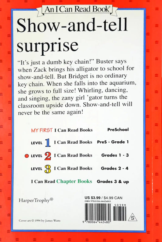 Zack's Alligator Goes to School : I Can Read Level 2 (P)