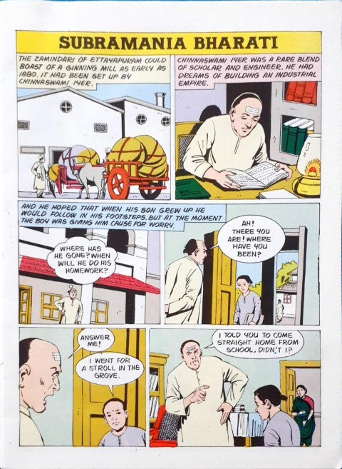 Subramania Bharti : Amar Chitra Katha Vol. 708 (P)