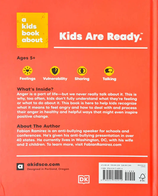 DK A Kids Book About Anger