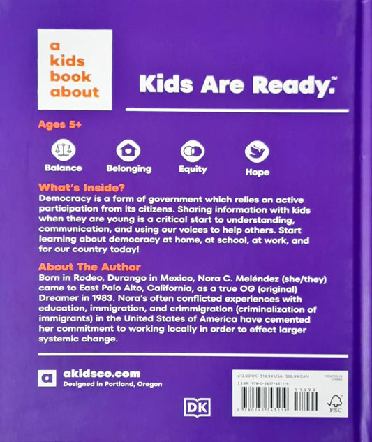 DK A Kids Book About Democracy