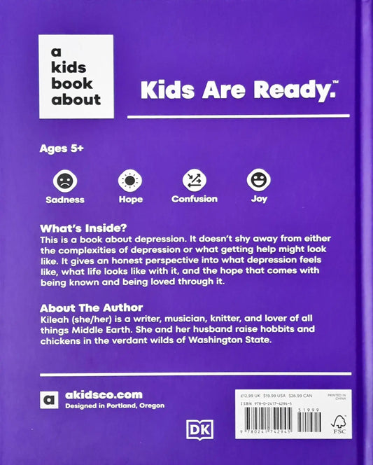DK A Kids Book About Depression
