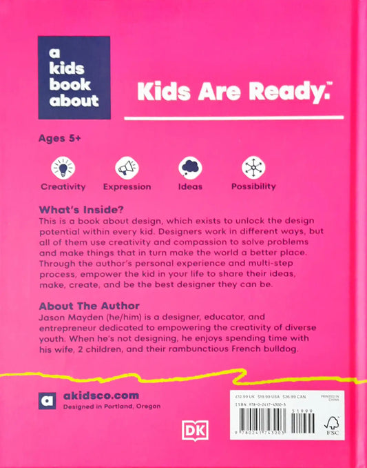 DK A Kids Book About Design