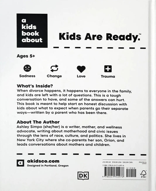 DK A Kids Book About Divorce