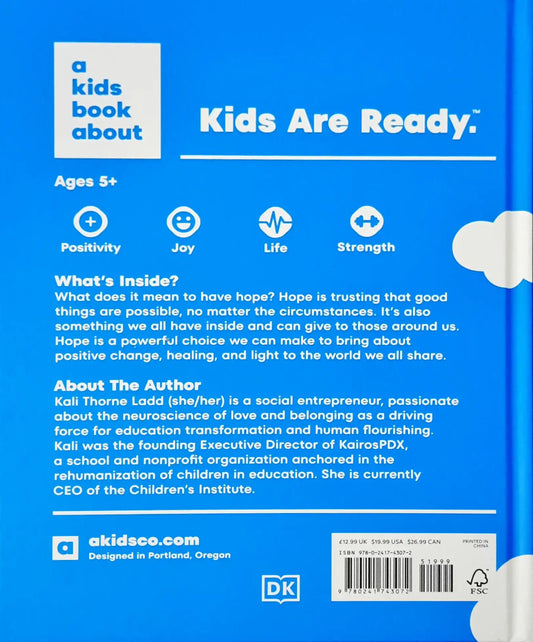 DK A Kids Book About Hope