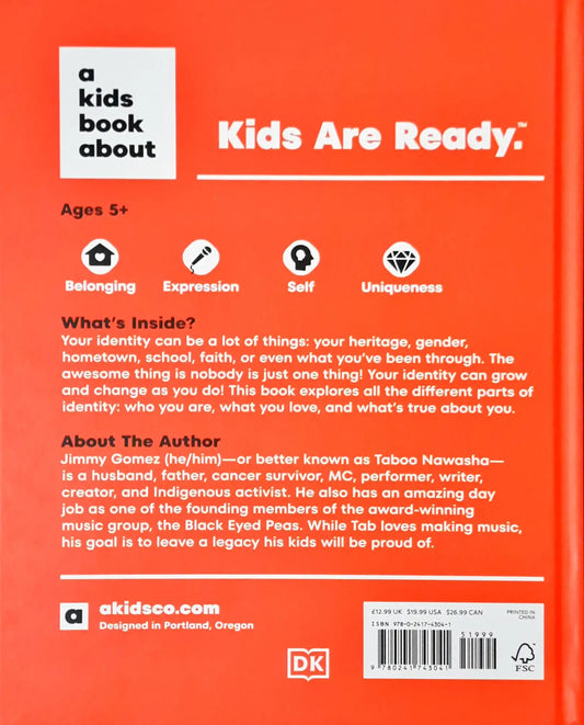 DK A Kids Book About Identity