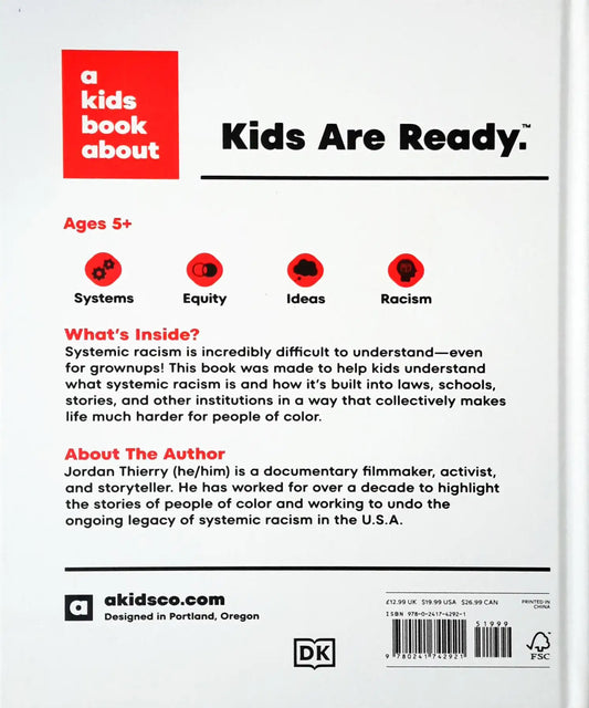 DK A Kids Book About Systemic Racism