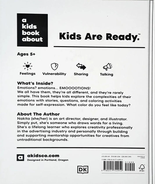 DK A Kids Book About Emotions