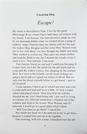 Essential Classics Huckleberry Finn