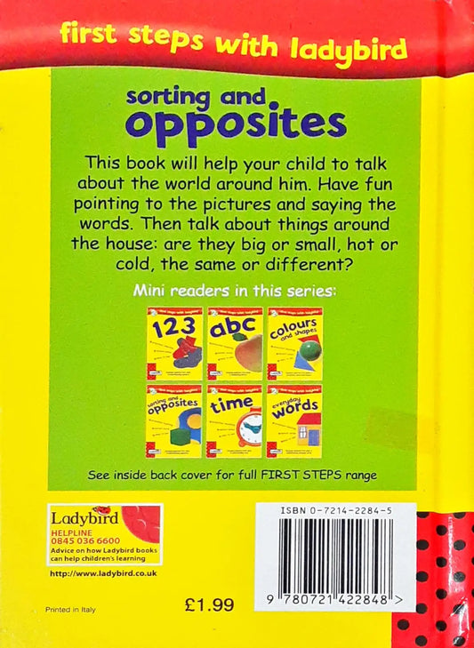 First Steps with Ladybird : Sorting and Opposites (P)