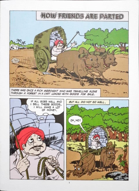 Hitopadesha: How Friends Are Parted (Amar Chitra Katha) Vol. 620