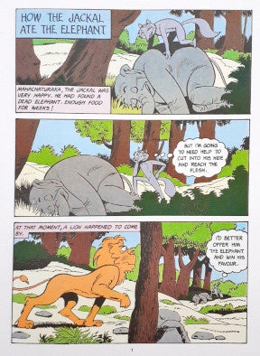 How The Jackal Ate The Elephant (Amar Chitra Katha) Vol. 560