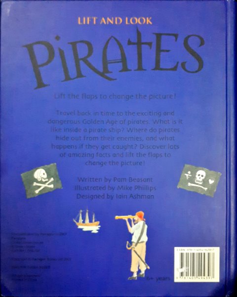 Lift And Look Pirates - Open The Flaps To Enter The Past