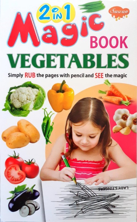 2 in 1 Magic Book Fruits Vegetables