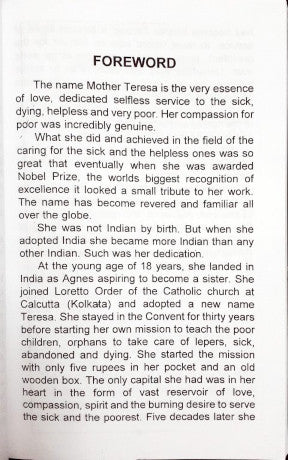 Mother Teresa Great Humanist