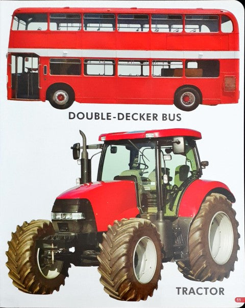 My First Board Book Big Picture Transport - Wipe & Clean