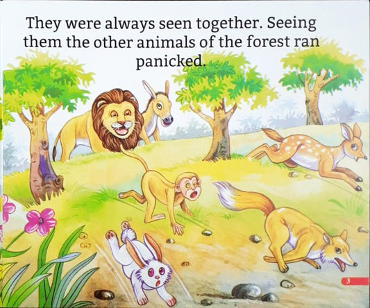 The Donkey & The Lion - Moral Stories