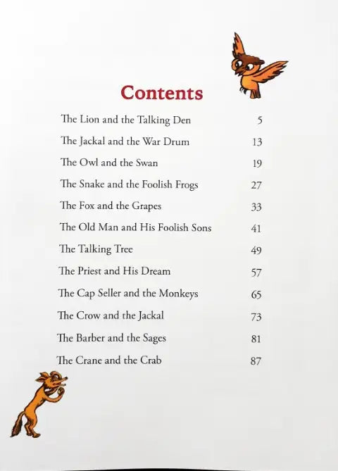 More Moral Stories From Panchatantra 12 Stories In One Easy Vocabulary Large Print