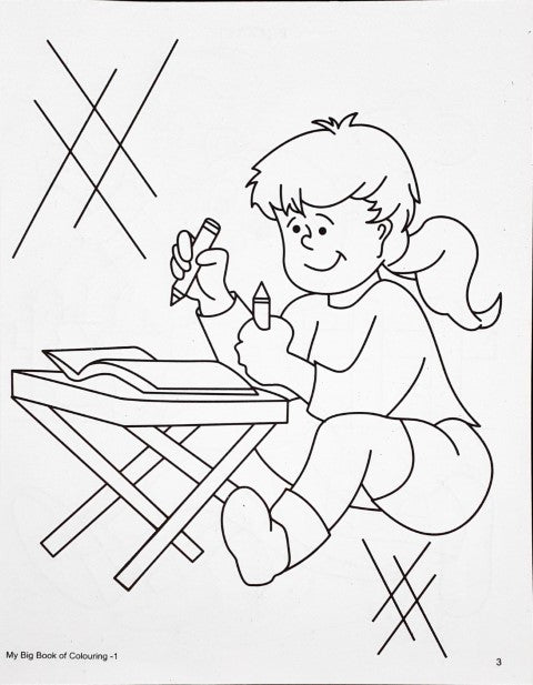 My Big Book of Colouring 1