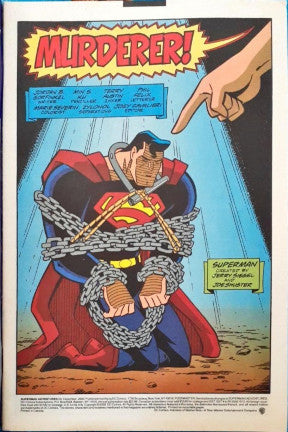 DC Comics Superman Adventures Judge Jury and Executioner #50 Dec 00