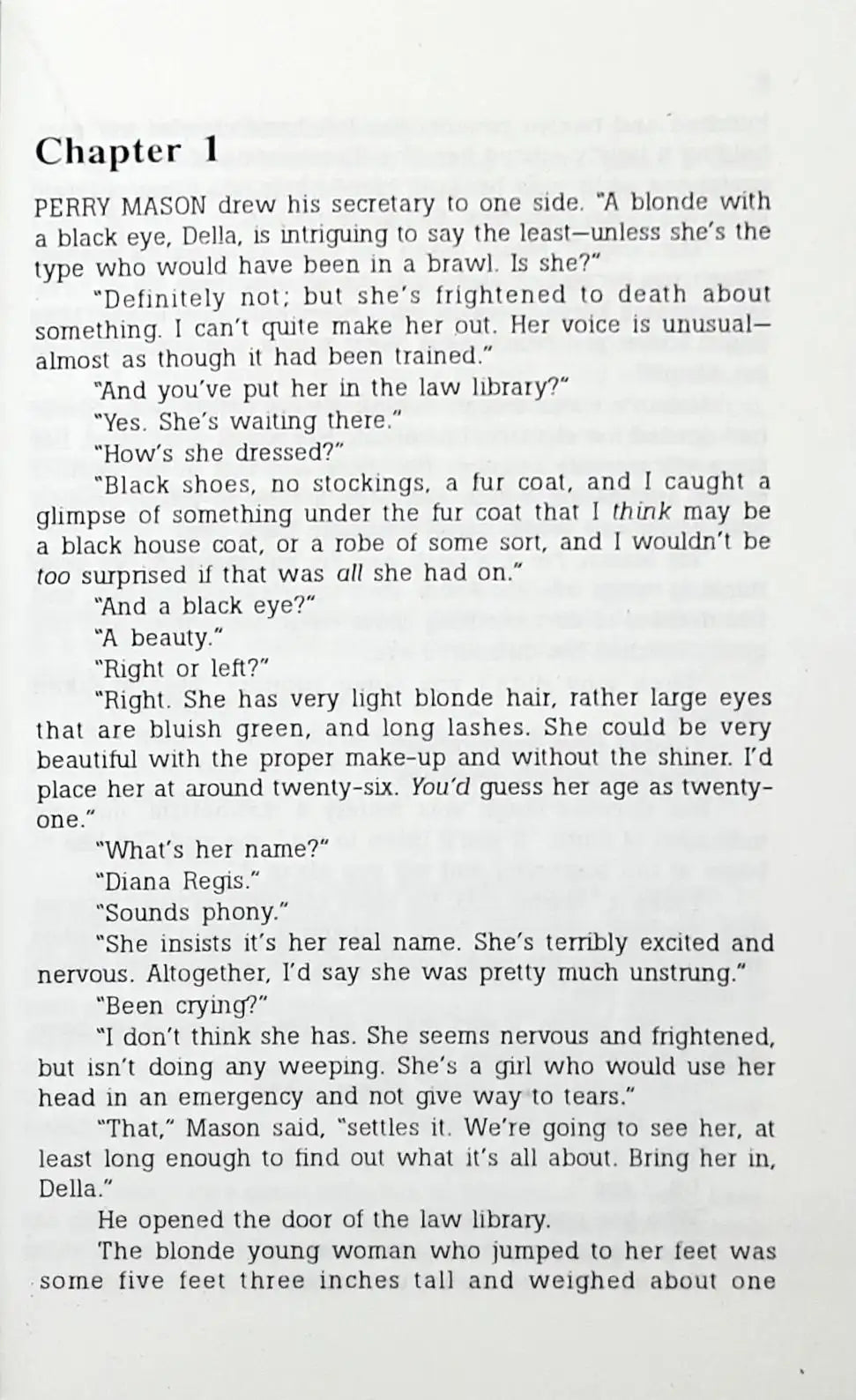 Perry Mason #25 : The Case of the Black-Eyed Blonde
