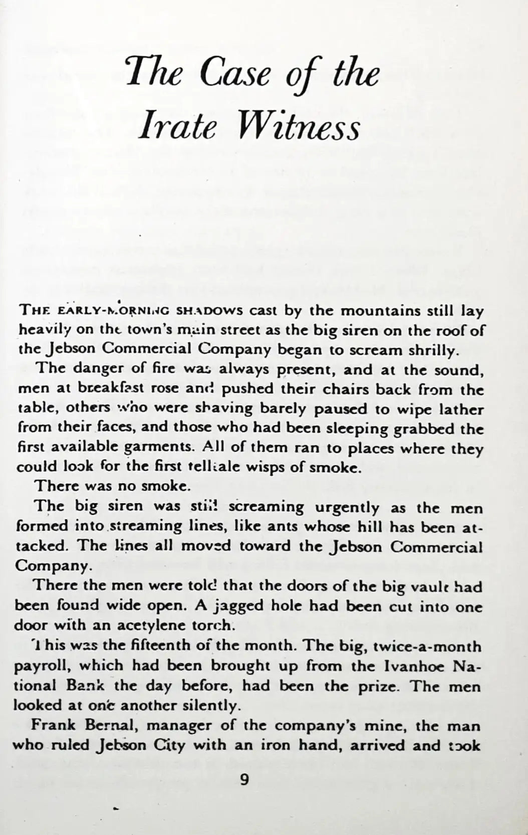 Perry Mason #85 : The Case of the Irate Witness