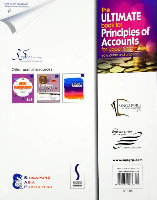 SAP The Ultimate Book For Principles of Accounts For Upper Secondary