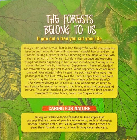 Caring for Nature: The Forests belong to us
